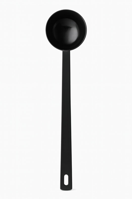 Nx1. Matt Black Stainless Steel Spoon